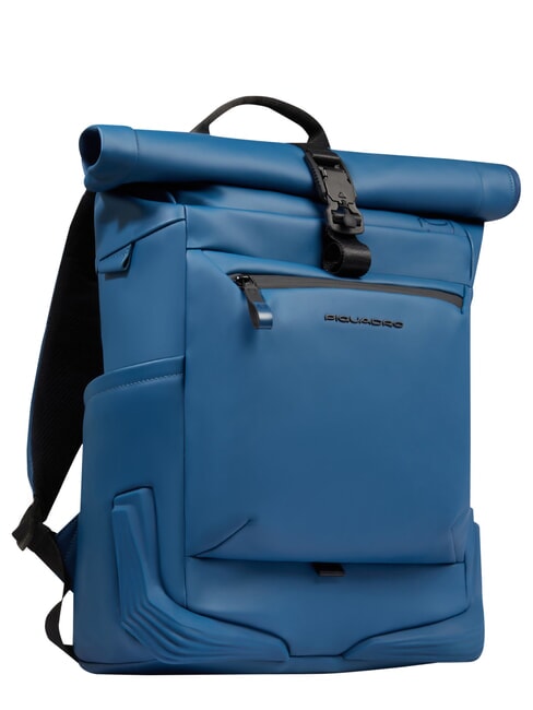 CORNER SPECIALE GOMMATO Plecak z rolowaną g&oacute;rą na laptopa 15,6" samolot - Plecaki na laptopa do pracy
