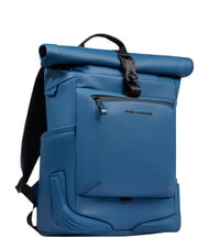 PIQUADRO CORNER SPECIALE GOMMATO Plecak z rolowaną g&oacute;rą na laptopa 15,6" samolot - Plecaki na laptopa do pracy - 3