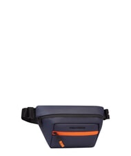 PIQUADRO CORNER SPECIALE GOMMATO Wodoodporna torba biodrowa niebieski - Marsupium - 3