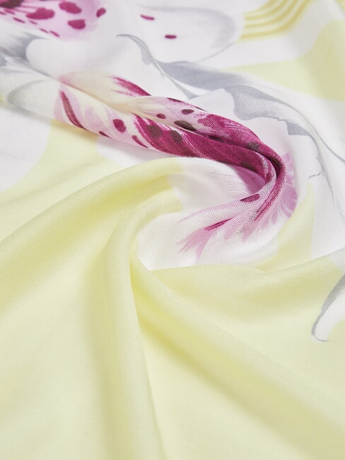 FLOWER ORCHID Szalik awokado - Szaliki