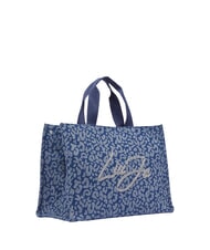 LIUJO LOGO STRASS Torebka z paskiem na ramię den.blue animalier - Torby damskie - 3