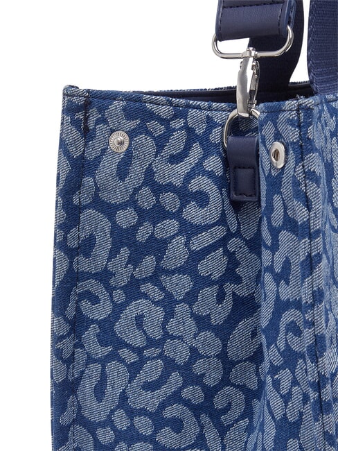 LOGO STRASS Torebka z paskiem na ramię den.blue animalier - Torby damskie