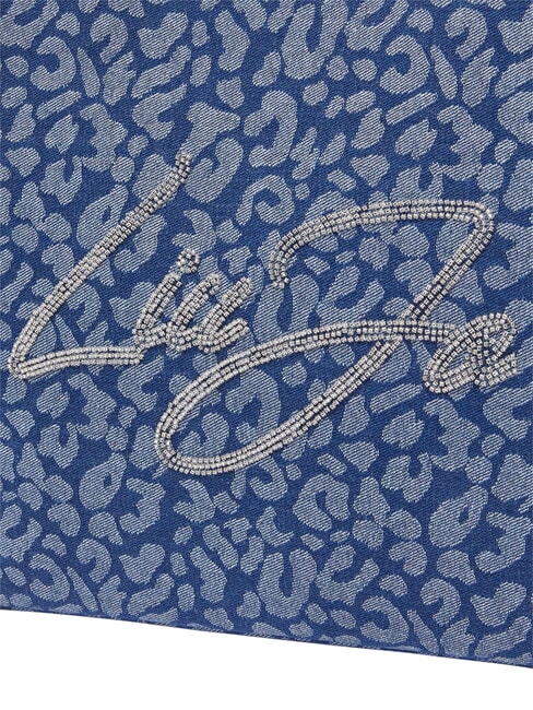 LOGO STRASS Torebka z paskiem na ramię den.blue animalier - Torby damskie