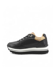 ALVIERO MARTINI PRIMA CLASSE GEO Wysokie trampki czarny/gebei - Buty damskie - 4
