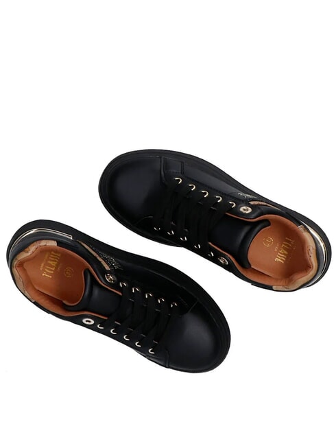 GEO Trampki codzienne czarny/gebei - Buty damskie