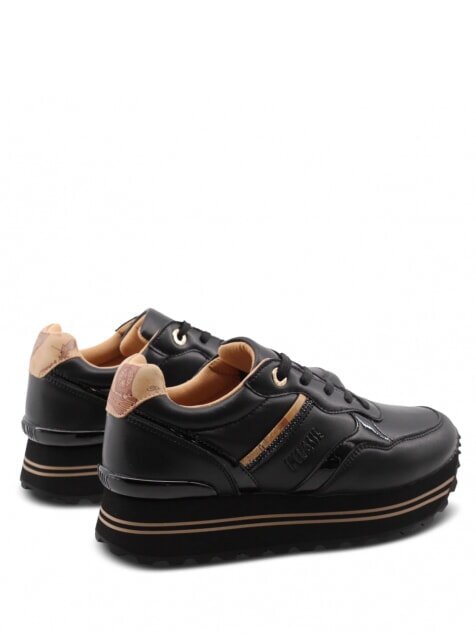 GEO Wysokie trampki czarny/gebei - Buty damskie
