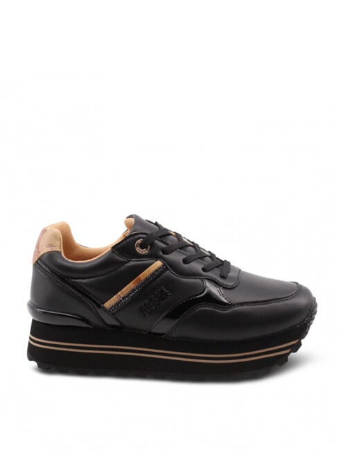 GEO Wysokie trampki czarny/gebei - Buty damskie