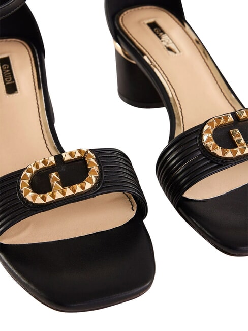 VALENCIA GREEDY Wysokie sandały CZARNY - Buty damskie