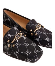GAUD&Igrave; TULSA Mokasyn żakardowy CZARNY - Buty damskie - 3