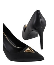 GAUD&Igrave; COLETTE Sk&oacute;rzany dekolt CZARNY - Buty damskie - 3