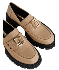 GAUD&Igrave; ARIEL Mokasyny sk&oacute;rzane piasek - Buty damskie - 2