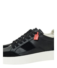 GAUD&Igrave; FUSION Sk&oacute;rzane trampki CZARNY - Buty męskie - 3