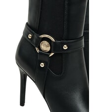 GAUD&Igrave; COLETTE Botki ze sk&oacute;ry CZARNY - Buty damskie - 3