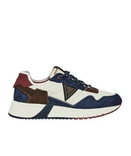 GAUD&Igrave; ICONICA Mieszane sk&oacute;rzane buty sportowe granatowy/tofu - Buty męskie - 2