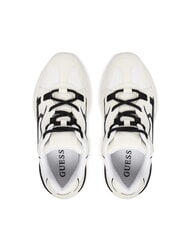 GUESS CARRLI6 Adidasy BIAŁY/CZARNY - Buty damskie - 4