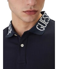 GUESS NOLAN Koszulka polo z kr&oacute;tkim rękawem inteligentnyniebieski - Polo męskie - 3