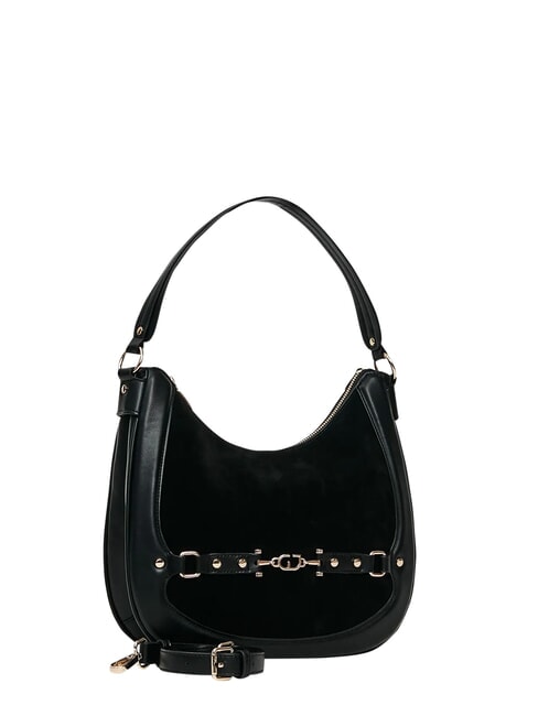 NEW DIAZ LEATHER Torba na ramię, sk&oacute;ra mieszana CZARNY - Torby damskie