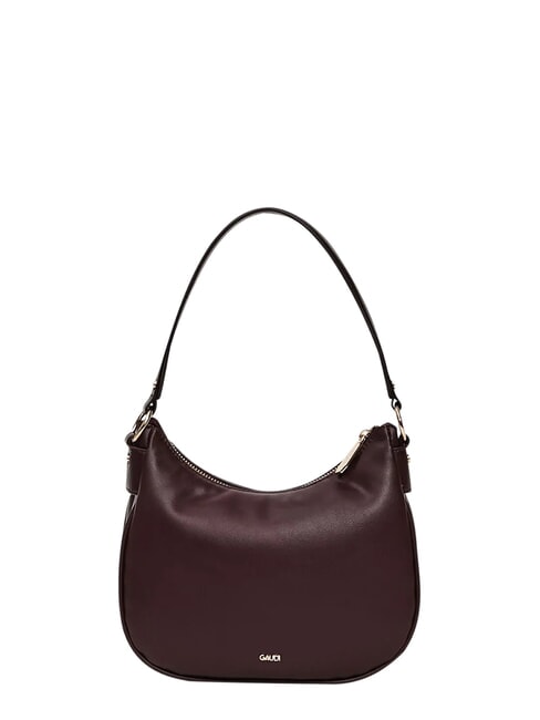 NEW DIAZ LEATHER Mała torba typu hobo, torba na ramię wino - Torby damskie