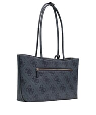 GUESS JANIE LOGO Klientka na ramię węgiel - Torby damskie - 3