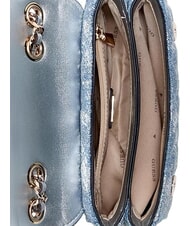 GUESS GIULLY 2 DENIM Torba na ramię / torba na ramię metaliczny denim - Torby damskie - 4