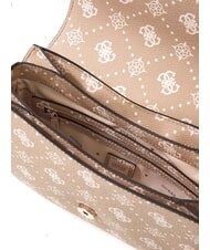GUESS EMELIE LOGO Torba na ramię logo ciasteczek - Torby damskie - 3