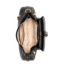 GUESS JESSA Torba na ramię typu hobo CZARNY - Torby damskie - 4