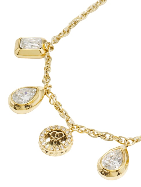 4G LIGHT Bransoletka, multi charm 4G ż&oacute;łte złoto - Bransoletki damskie