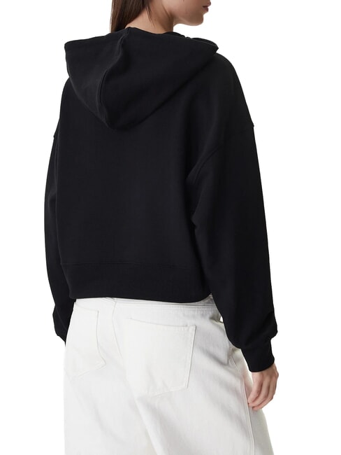 DROP BAKER CROP Bluza z kapturem odrzutowiec - Bluzy damskie