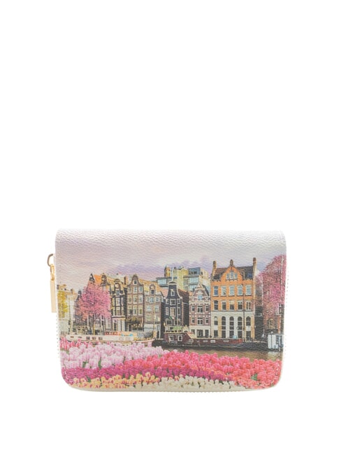 YESBAG Średni kompaktowy portfel tulipany - Portfele damskie