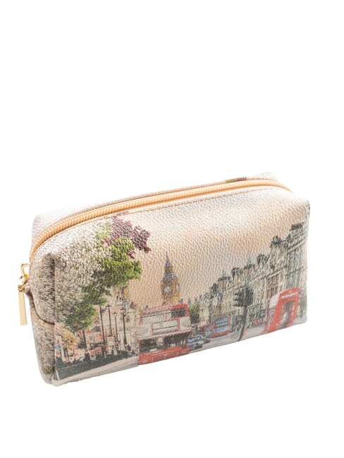 YESBAG Średniej wielkości kosmetyczka Tęcza Londynu - Saszetki i artykuły pierwszej potrzeby