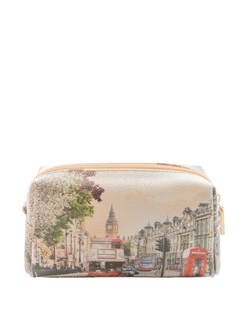 YESBAG Średniej wielkości kosmetyczka Tęcza Londynu - Saszetki i artykuły pierwszej potrzeby