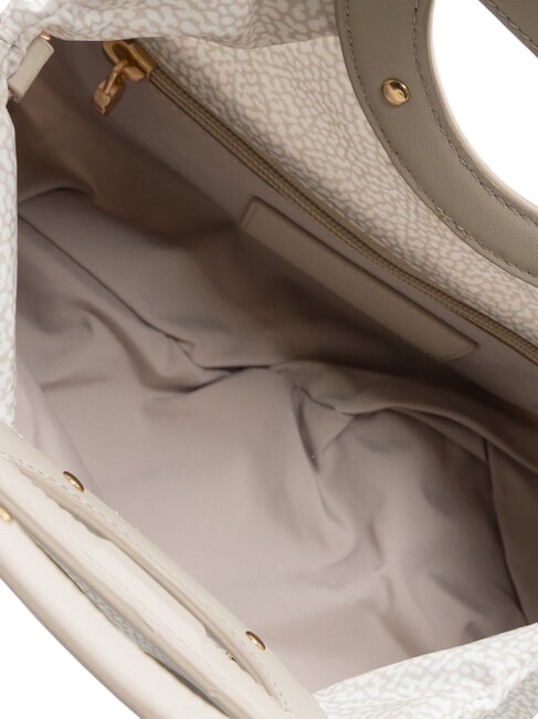 VIS-A-VIS S Torebka z paskiem na ramię biała bawełna - Torby damskie