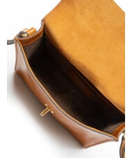 THE BRIDGE IRENE Torba na ramię, ze sk&oacute;ry koniak/złoty - Torby damskie - 5