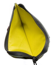 PIQUADRO CORNER SPECIALE GOMMATO Uchwyt na kartę Zip niebieski - Portfele męskie - 3