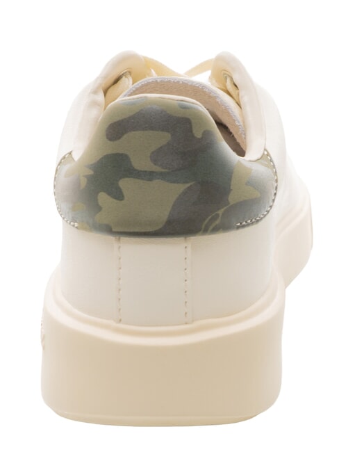BUCK Adidasy biały/wojskowy - Buty męskie