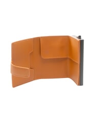PIQUADRO CORNER SPECIALE GOMMATO Wodoodporny automatyczny uchwyt na karty SK&Oacute;RA - Portfele męskie - 3