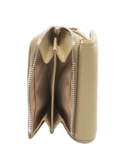 GIANNI CHIARINI WALLETS GRAIN Mały portfel ze sk&oacute;ry młotkowanej wierzba - Portfele damskie - 4