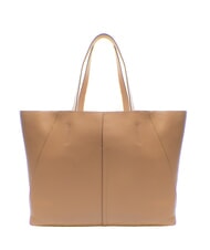 GIANNI CHIARINI MAYA Sk&oacute;rzany shopper glina - Torby damskie - 4