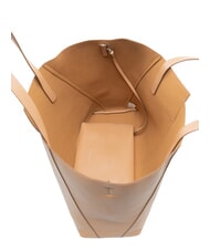 GIANNI CHIARINI MAYA Sk&oacute;rzany shopper glina - Torby damskie - 5