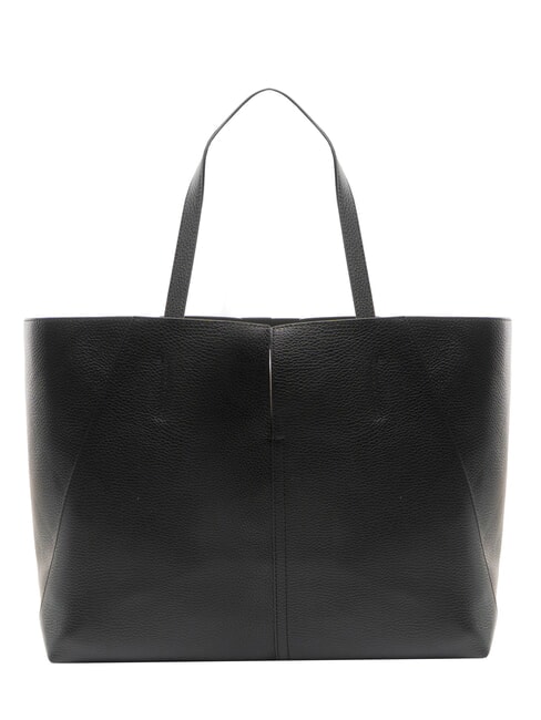 MAYA Sk&oacute;rzany shopper Czarny - Torby damskie