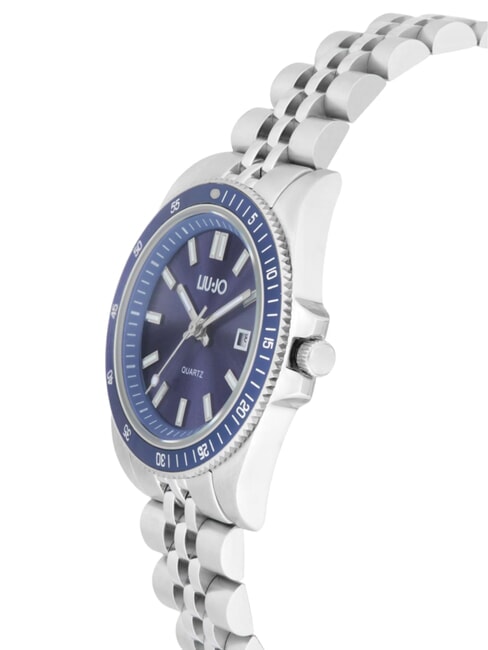 COMPANY LADY Zegarek z mechanizmem Seiko VJ12 srebrny - Zegary