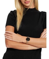 LIUJO GLAM Zegarek, smartwatch z obudową ze stopu cynku i stali r&oacute;żowe złoto - Zegary - 4