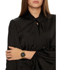 LIUJO GLAM Zegarek, smartwatch z obudową ze stopu cynku i stali złoto - Zegary - 4