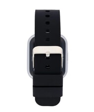 LIUJO VOICE MINI Zegarek, smartwatch z obudową silikonową i stalową srebrny - Zegary - 3