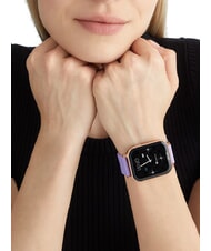 LIUJO VOICE ENERGY Zegarek, smartwatch z obudową silikonową i aluminiową r&oacute;żowe złoto - Zegary - 4