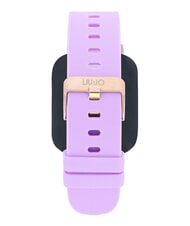 LIUJO VOICE ENERGY Zegarek, smartwatch z obudową silikonową i aluminiową r&oacute;żowe złoto - Zegary - 3