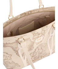 ALVIERO MARTINI PRIMA CLASSE SOFT PETALS Torba na zakupy z materiału rafia - Torby damskie - 4