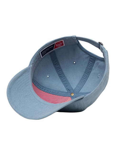SYLAS Czapka baseballowa jasny denim - Włosy