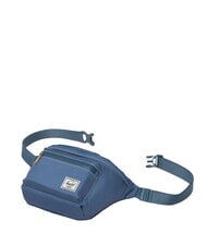 HERSCHEL POP QUIZ Torba biodrowa z kieszenią niebieski miraż/biały ścieg - Marsupium - 3