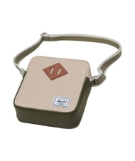 HERSCHEL HERITAGE Mała torebka twill/bluszcz zielony - Torby na ramię męskie - 3